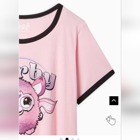 Torrid FURBY Classic Fit Cotton tee shirt  1x - Picture 4 of 9